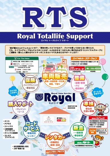 ロイヤルではご購入後のサポートも安心してお任せ