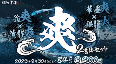 『昭和書体』 爽シリーズ2書体セット