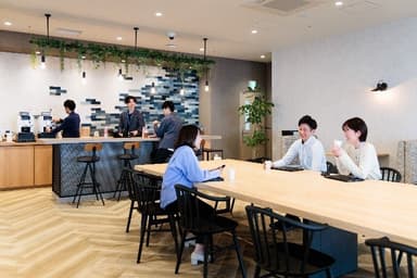 進化を下支えする要素“Well-Being”を実現した「杜cafe」