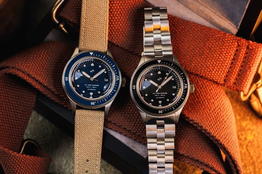 デンマーク発、洗練された腕時計ブランド
「About Vintage」から機械式ダイバーズウォッチ
「1956 Marine Automatic」が10月11日(水)発売決定！