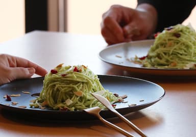 ごはんとだし umamito Cafeでいただく枝豆モンブラン