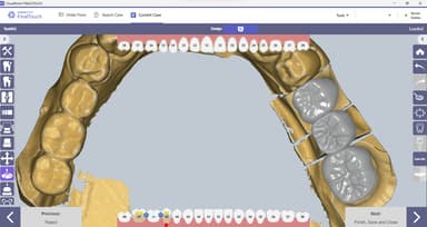 AI CADソフト FinalTouch(TM)画面