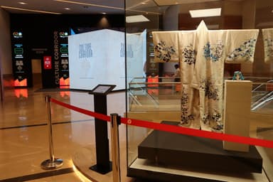 【CULTURE CORRIDOR - G20 DIGITAL MUSEUM】展示の様子(2)