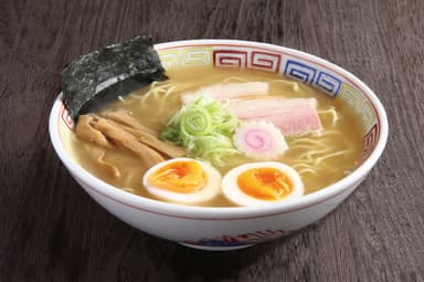 気仙沼らしさを前面に出した塩ラーメン