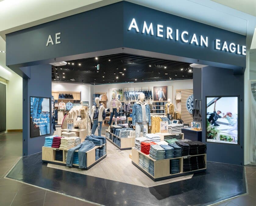 American Eagleが東急プラザ表参道原宿にオープン!
10月5日まで当店にてオープン記念セールを実施し、
全商品20％オフでご案内