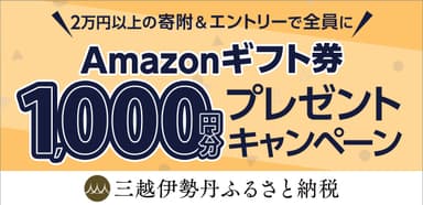 Amazonギフト券プレゼントキャンペーン