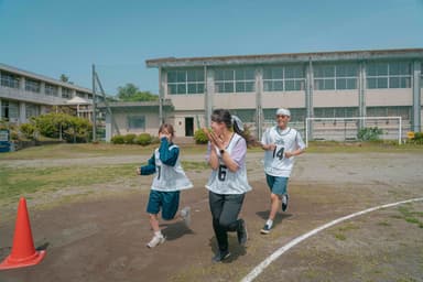 全員でリレー、とにかく盛り上がります