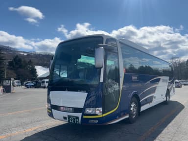 軽井沢プリンススキー場　運行車両