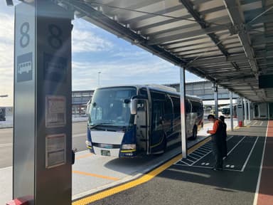 成田空港第3ターミナル　のりば