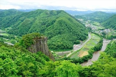 馬仙峡からの絶景