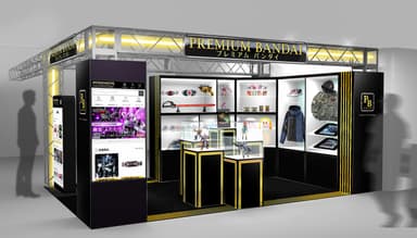 PREMIUM BANDAI SHOWROOM　※ブースはイメージです、実際の展示とは異なる場合があります。