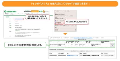 「サテライトオフィス・インボイス番号確認機能 for インボイスくん」とは？(1)