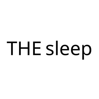 the sleep