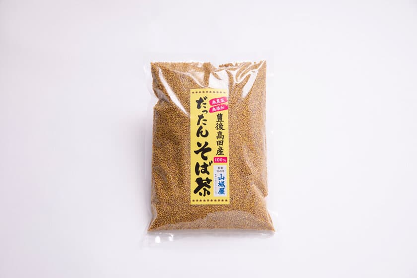 豊後高田市の旬そばを使用した「韃靼そば茶」発売
　健康成分ルチンを多く含むスーパーフード