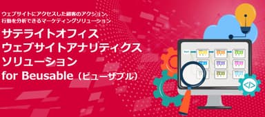 サテライトオフィス・ウェブサイト分析ソリューション for Beusable