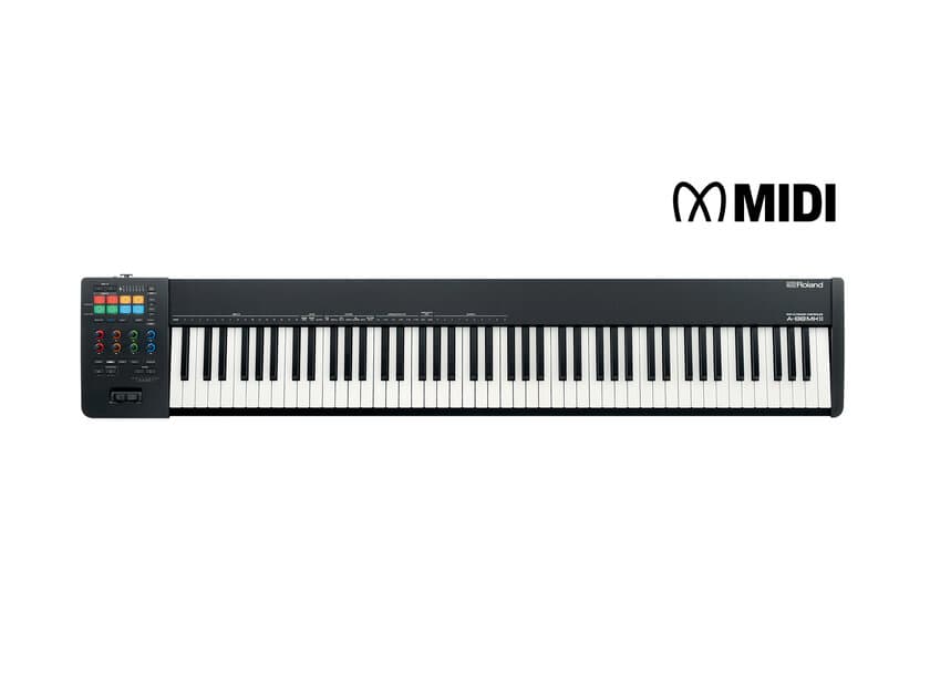 キーボード・コントローラー『A-88MKII』がアップデートし
MIDI 2.0に対応