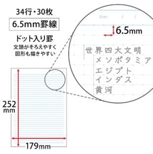 罫線例