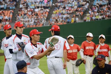 エキシビジョンの模様