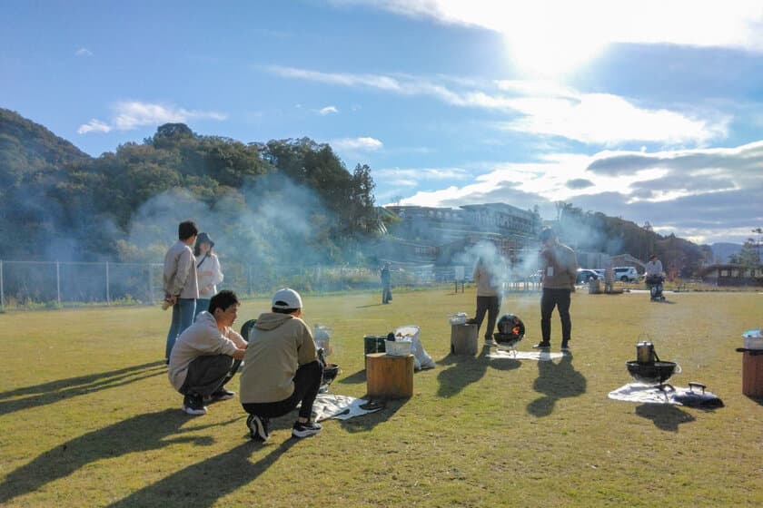 ＜イベントレポート＞　
三重県・多気町で簡単アウトドア婚活！
みんなで作る癒しの焚火DE珈琲＆ほっこりスイーツ 11/11開催