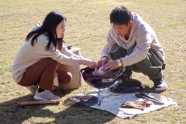 体験の過程で自然と会話が生まれます