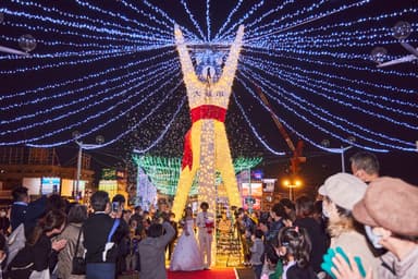 昨年の「大東市スマイルミネーション」の様子