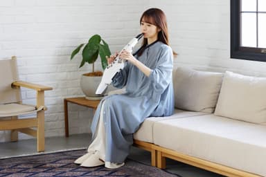 『Aerophone AE-20』の演奏イメージ(AE-20W)