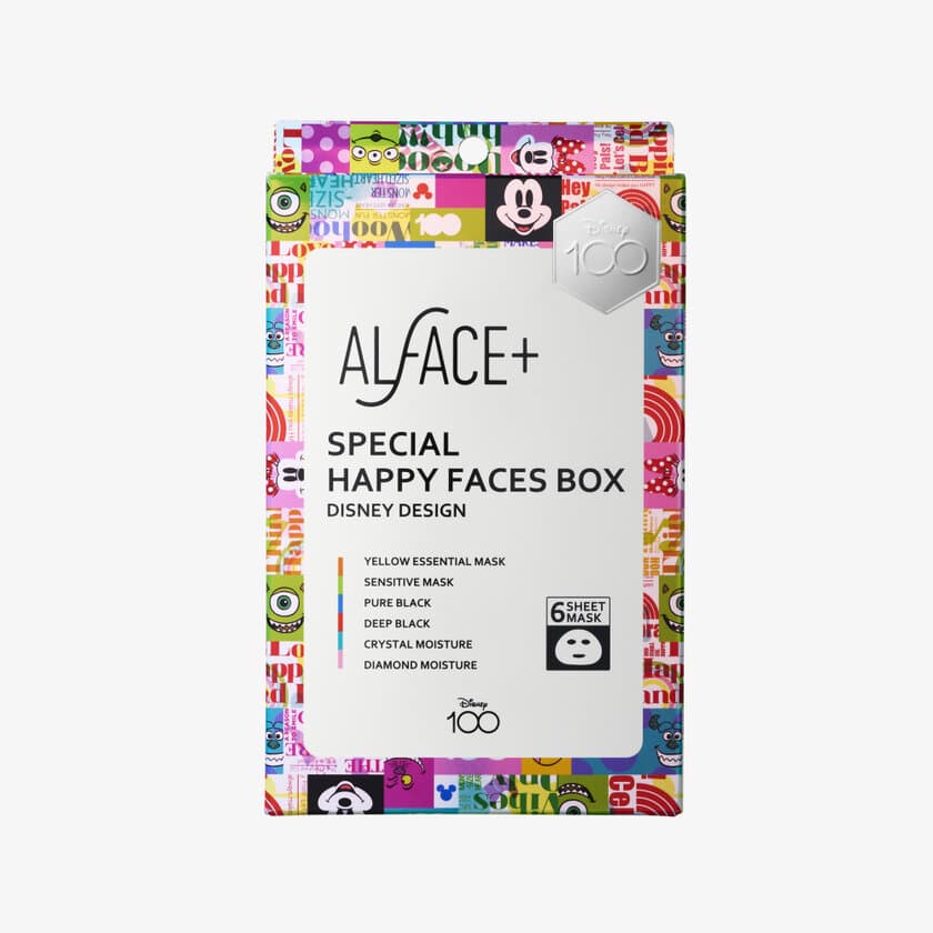 累計販売1,280万枚突破のフェイスマスクブランド ALFACE+
　「Disney100」限定デザインBOXを数量限定で発売！