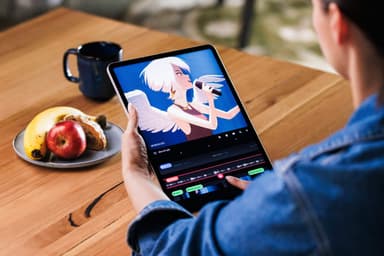 Procreateのオーディオエンジンで楽譜やナレーション、サウンドエフェクトを追加(クレジット： Procreate&#44; Havtza のアニメーション作品)