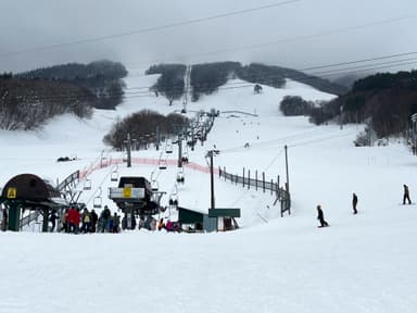 リフトの風景　昨シーズン