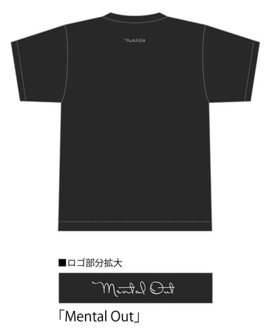 食蜂操祈　黒色TシャツVer.(背面)