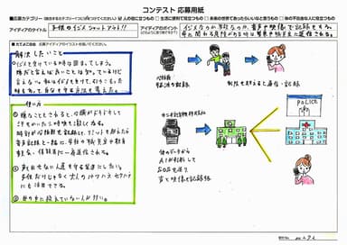 審査員特別賞　佐々木 吉秀(ささき よしひで)さん　子供のイジメシャットアウト！！