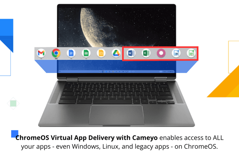 Cameyoと日本国内企業へ
Virtual App Delivery サービスを提供開始　
ChromeOS デバイス上でWindowsアプリを実行可能に