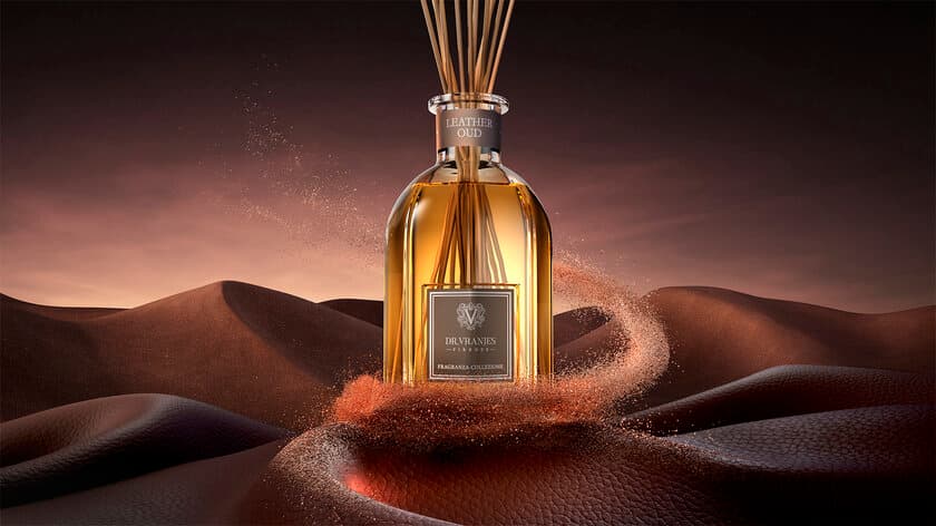 ＜1月10日発売＞新作フレグランス
“ディフューザーLEATHER OUD〈レザー・ウード〉”DEBUT！