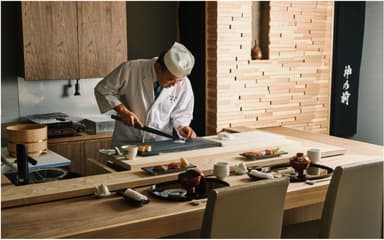 別館 すし処 神の前 カウンター