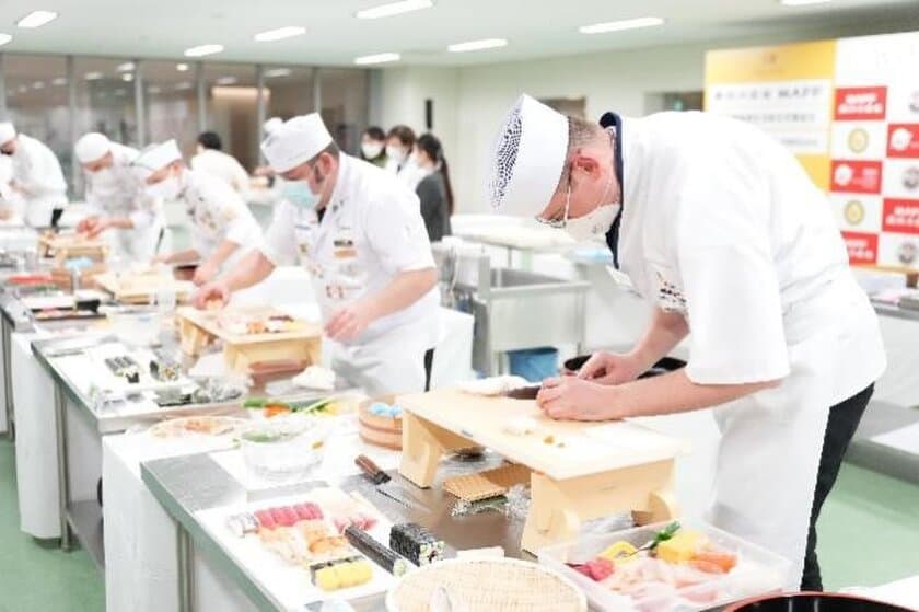 世界一の外国人すし職人を決定する大会　
WORLD SUSHI CUP(R) JAPAN 2023を豊洲にて開催します。