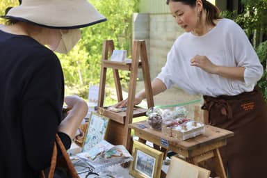 ママハンドメイド作家が多数出店！(前回開催の様子)