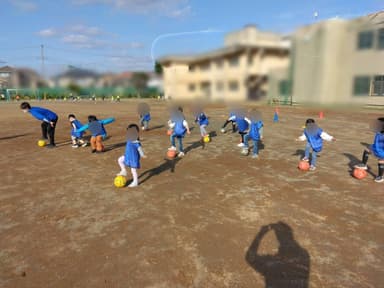 子どもたちに人気のサッカー教室