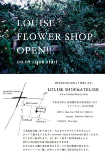 LOUISE FLOWER SHOP OPEN