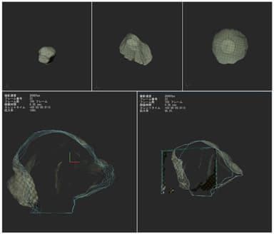 エアバッグ試験の3Dモデルデータ