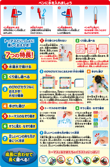 スイスイおえかきの特徴と遊び方