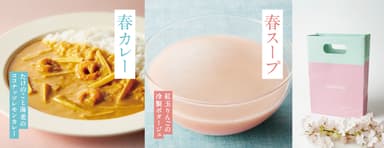 春カレー・春スープ