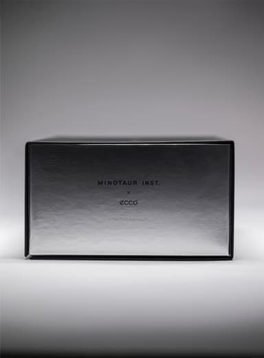 MINOTAUR INST.×ECCOのロゴ入りBOX