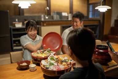 デリバリープラン　海の宝石箱(海鮮丼)