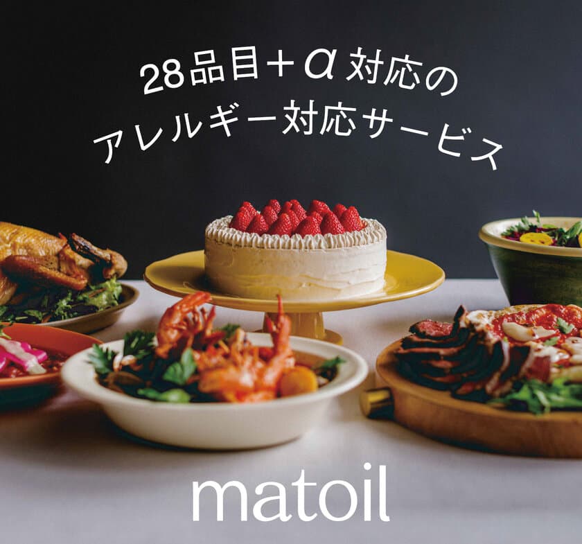 食物アレルギー対応サービス「matoil(マトイル)」が 
「FOODEX JAPAN 2024」に出展