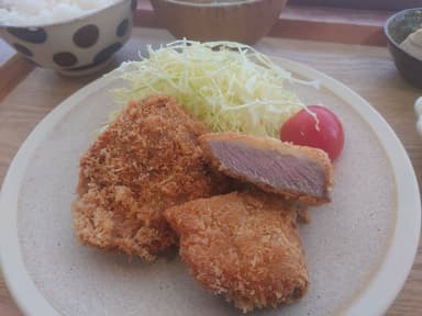 やわらかヒレカツ定食