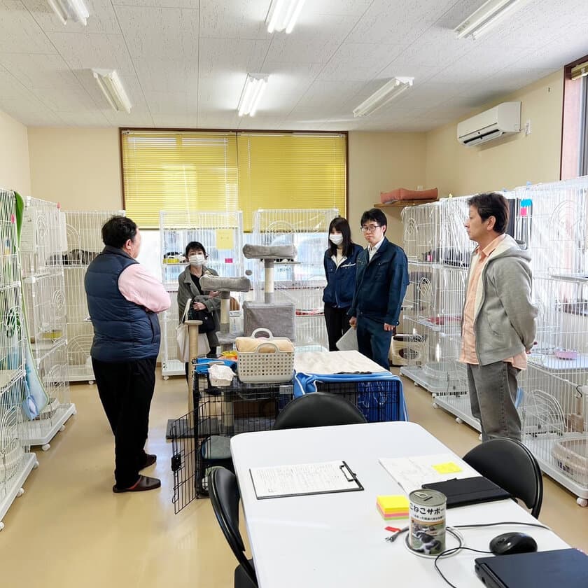 能登半島地震により被災され、石川県野々市市に避難し、
生活されている方に向け、ペットのおうち 
野々市シェルターが猫の一時預かりを開始