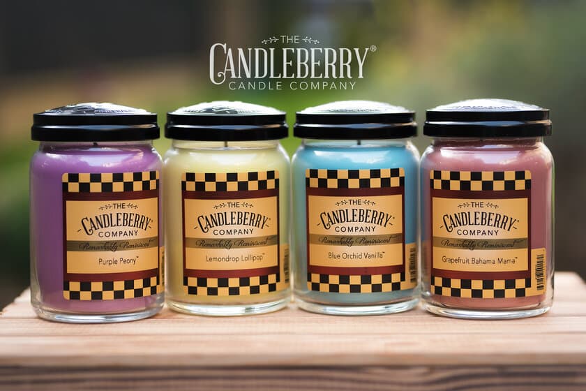 アメリカ発アロマキャンドルブランド「Candleberry」の
最新フレグランス2種類を公式サイトで4月8日から発売