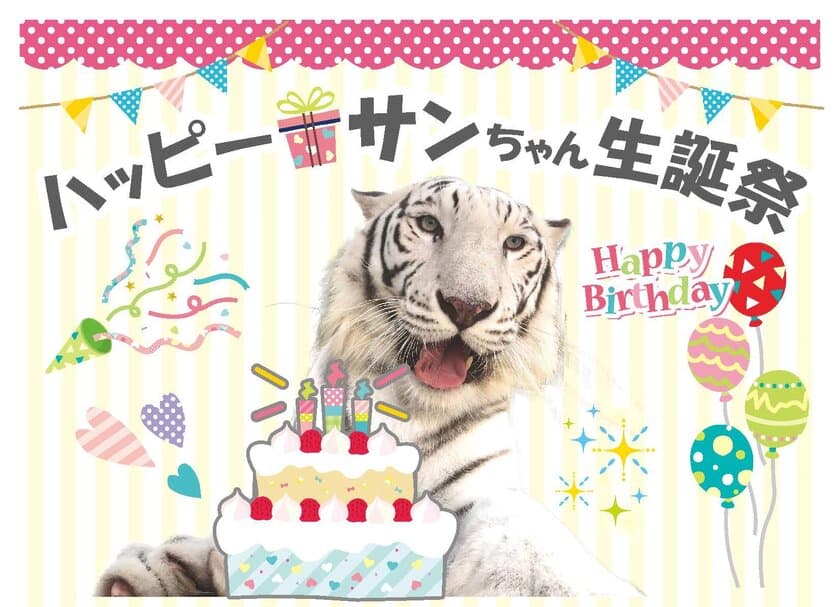 3/17ホワイトタイガー「サン」生誕祭＠池田動物園(岡山県)
「堅実なアパート経営」アイケンジャパンが協賛イベントを開催