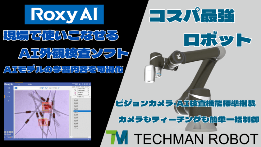 製造業のプチ省人化サービスを確立！
ロボットやAI技術の導入ハードルがグッ！と下がる