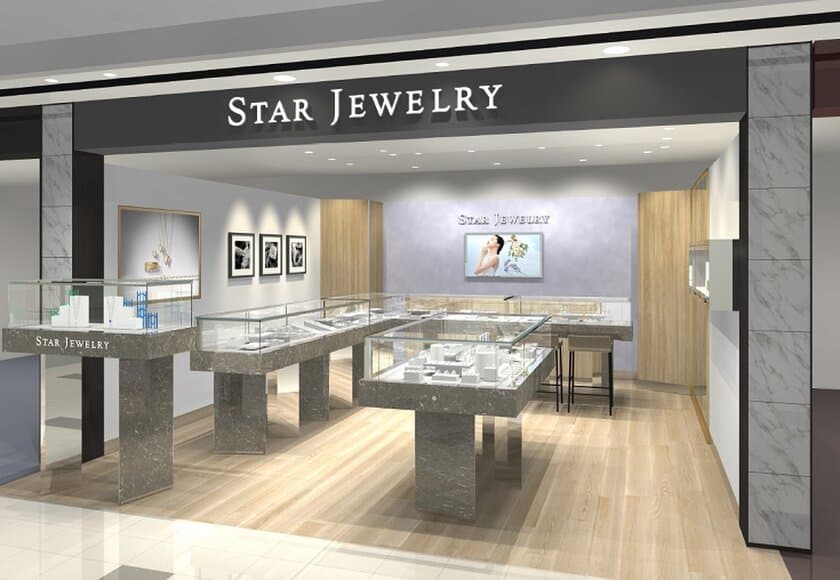 台湾市場での展開強化に向けて、３月23日(土)
台北市にSTAR JEWELRY２号店をオープン